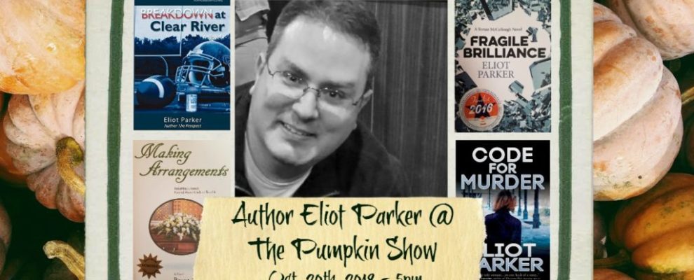 Author Eliot Parker Pumpkin Show Book Signing