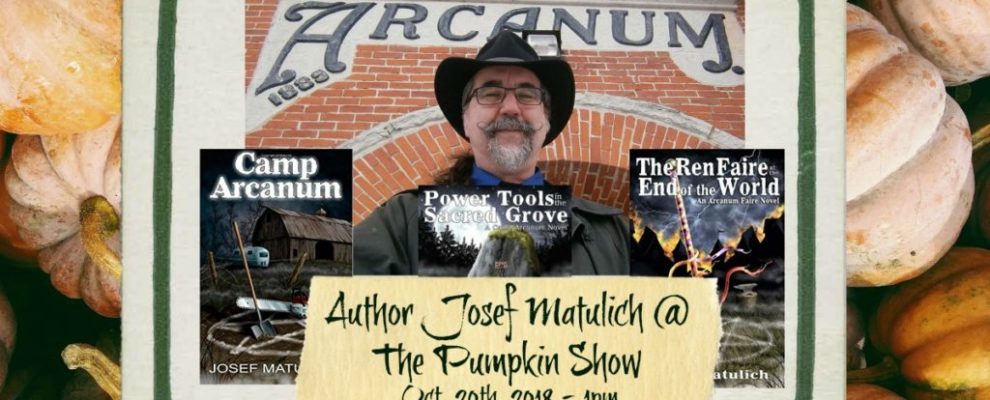 Author Josef Matulich Pumpkin Show Book Signing